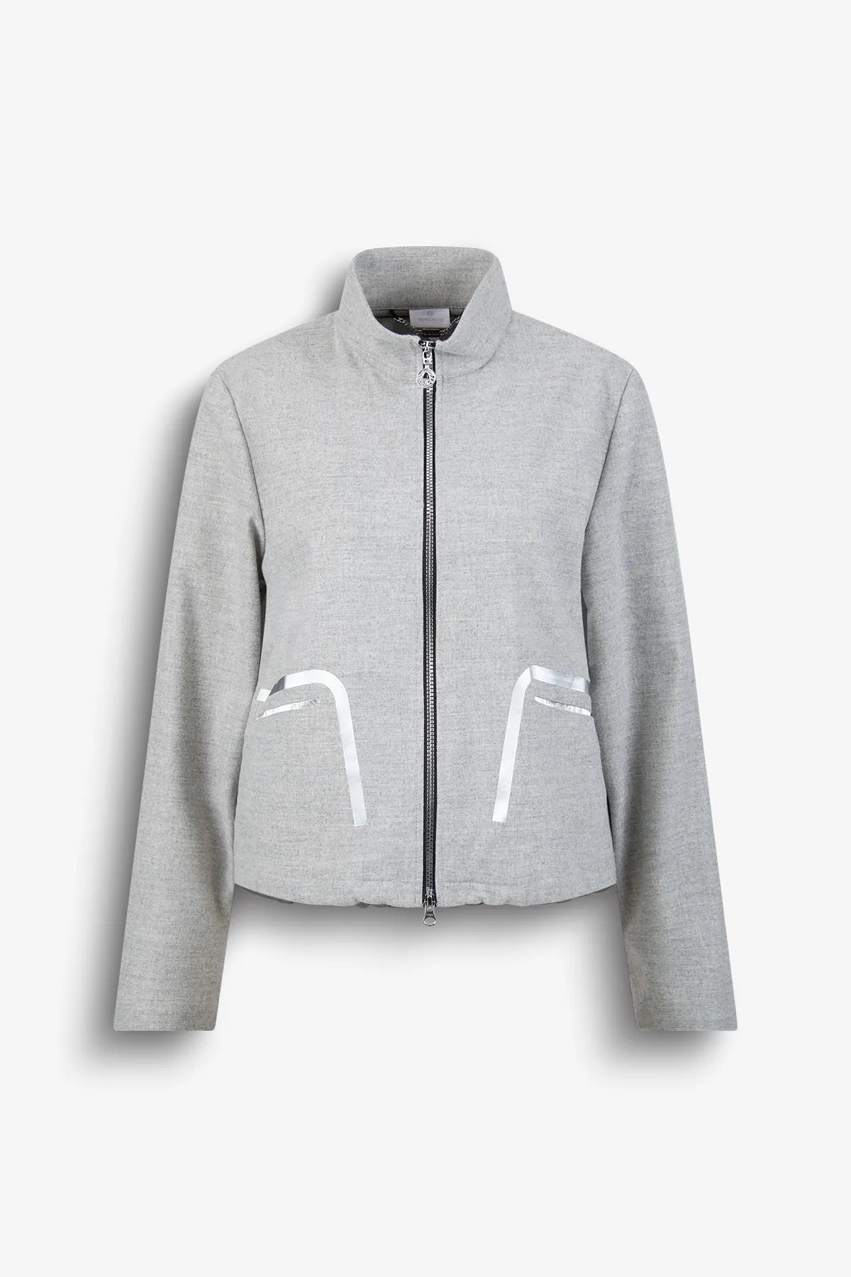 Wolljacke mit Sportalm-Schriftzug 01