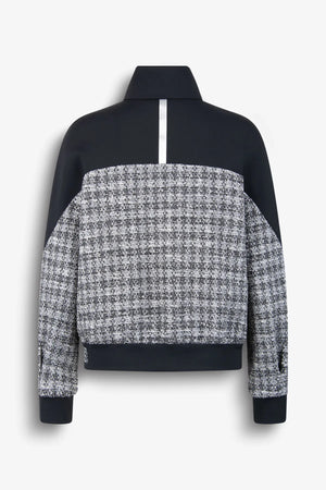 Indoorjacke im Bouclé-Materialmix 02