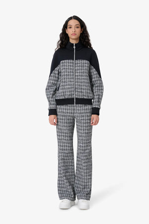 Indoorjacke im Bouclé-Materialmix 03