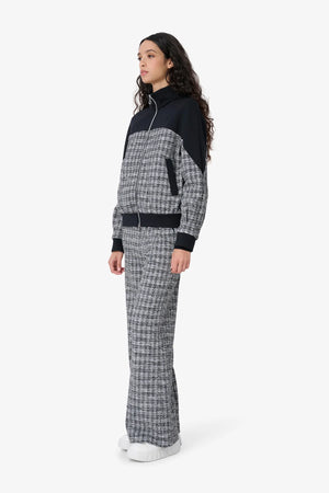 Indoorjacke im Bouclé-Materialmix 04