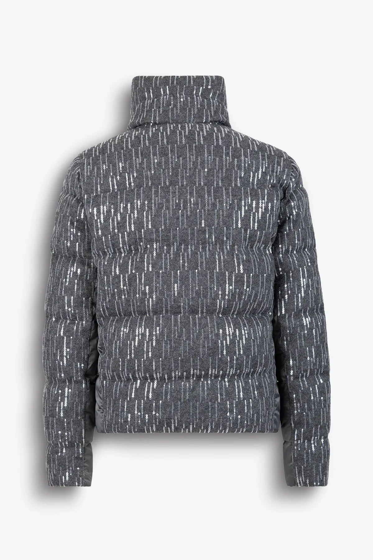 Outdoorjacke im Pailletten-Wollmix 02