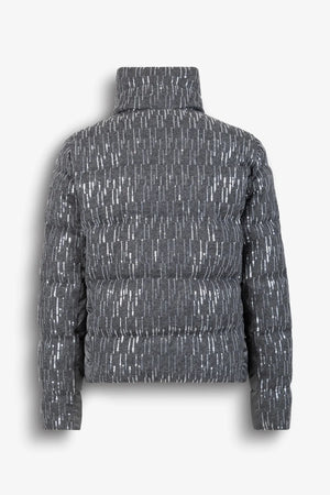 Outdoorjacke im Pailletten-Wollmix 02