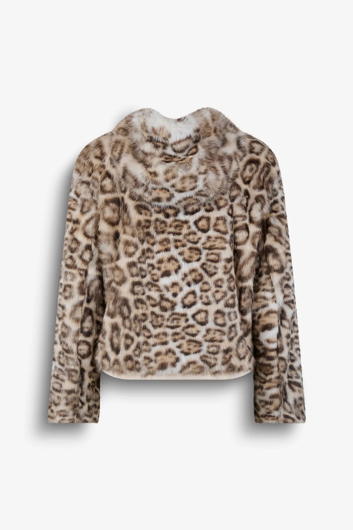 Web-Pelz-Jacke mit Leo-Muster 02