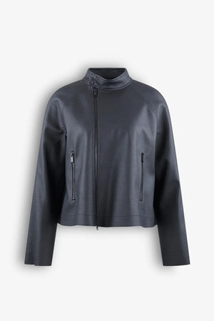 Kunstleder-Capejacke 01