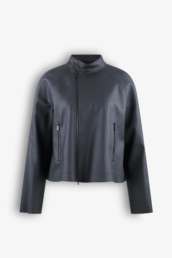Kunstleder-Capejacke 01