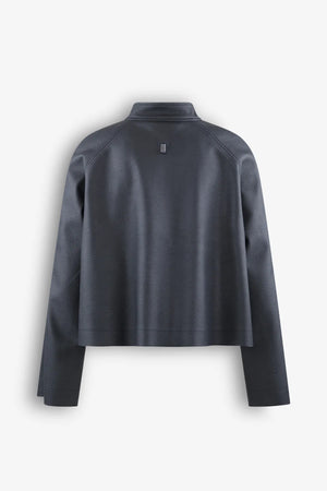 Kunstleder-Capejacke 02
