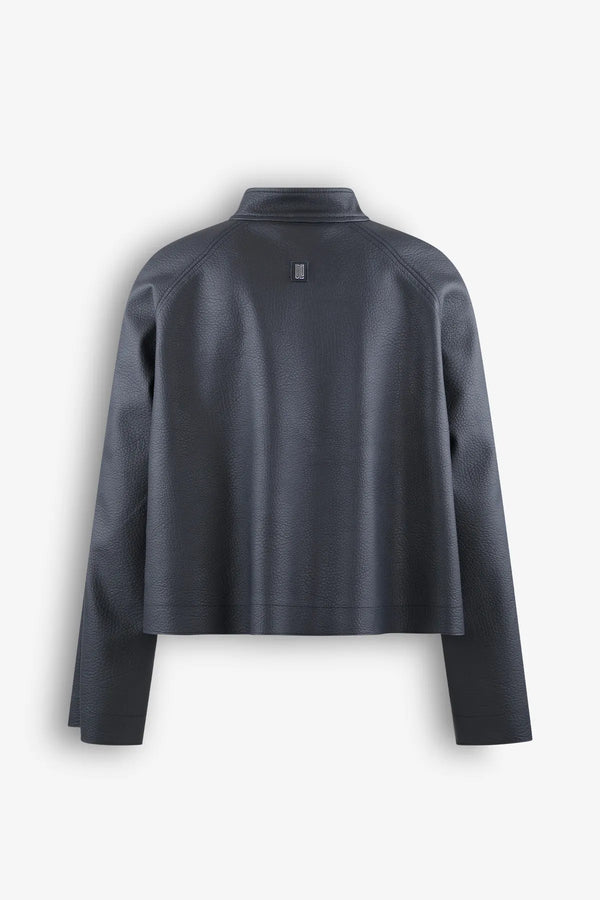 Kunstleder-Capejacke 02