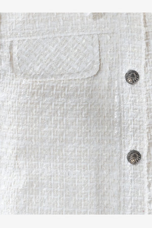 Tweedjacke mit sportivem Materialmix 06