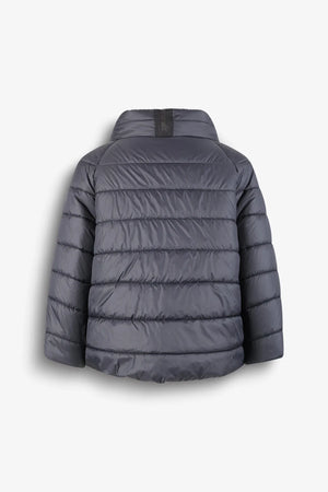 Stepp-Pufferjacke im Materialmix 02