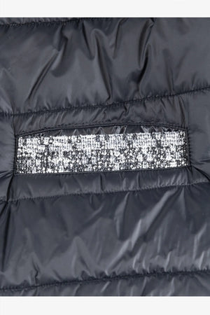 Stepp-Pufferjacke im Materialmix 07