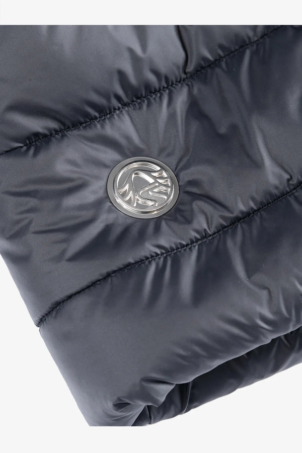 Stepp-Pufferjacke im Materialmix 08
