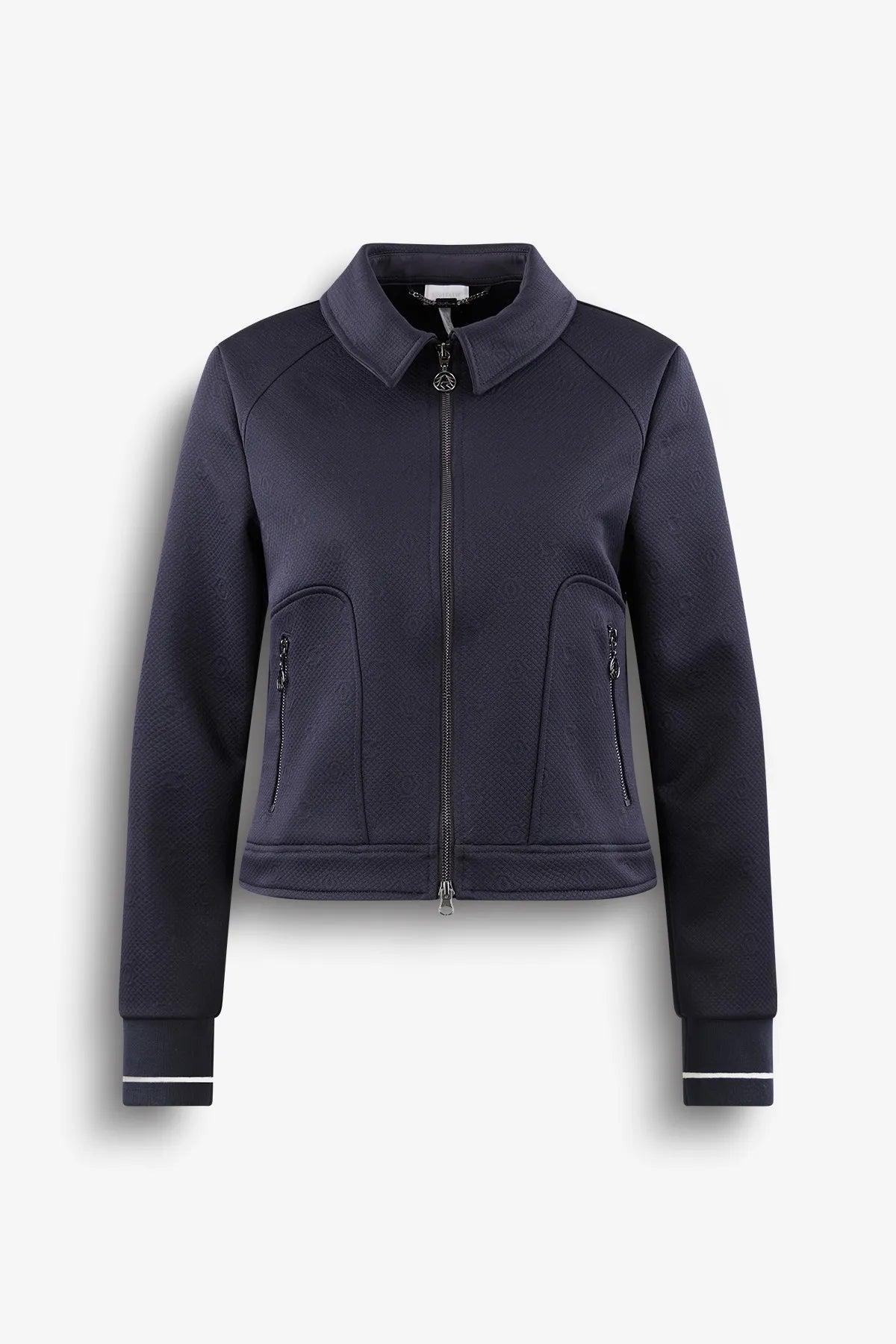 Strukturjacke mit Hemdkragen 01