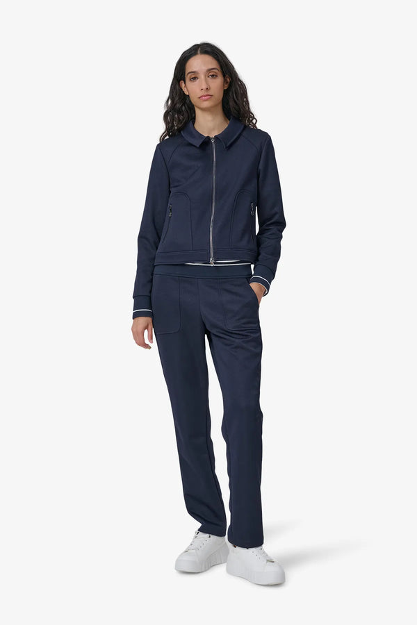 Strukturjacke mit Hemdkragen 03