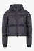 Wattierte Jacke mit Strasssteinen 01