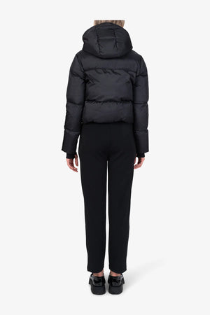 Wattierte Jacke mit Strasssteinen 05