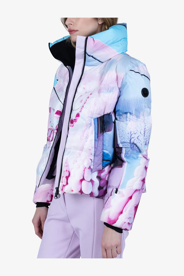 Daunenjacke mit exklusivem Print 07
