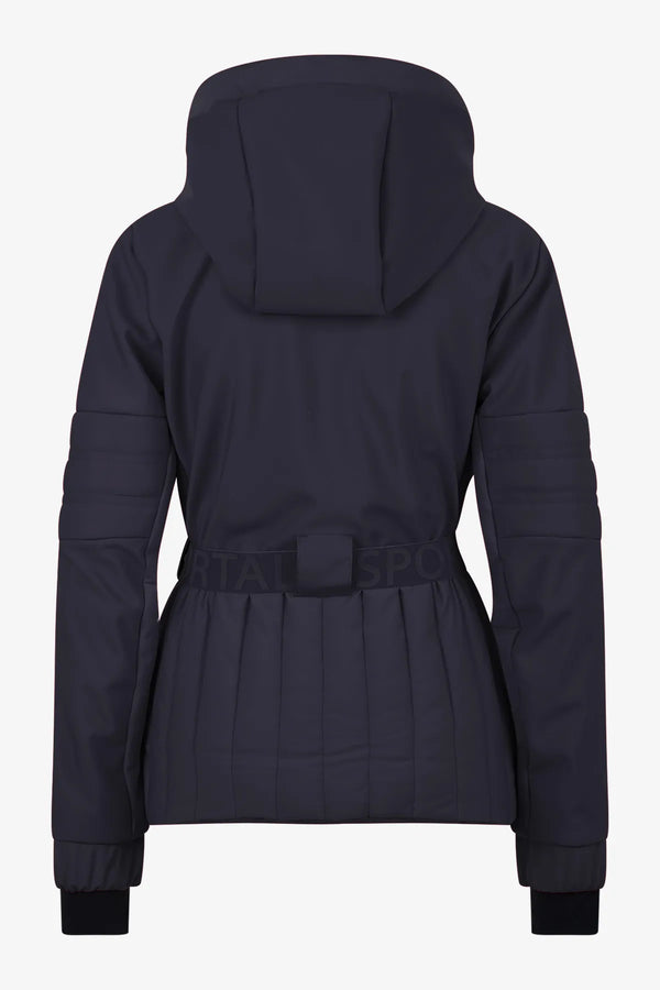 Skijacke mit femininem Gürtel 02