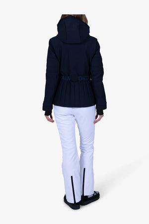 Skijacke mit femininem Gürtel 05