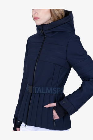 Skijacke mit femininem Gürtel 06