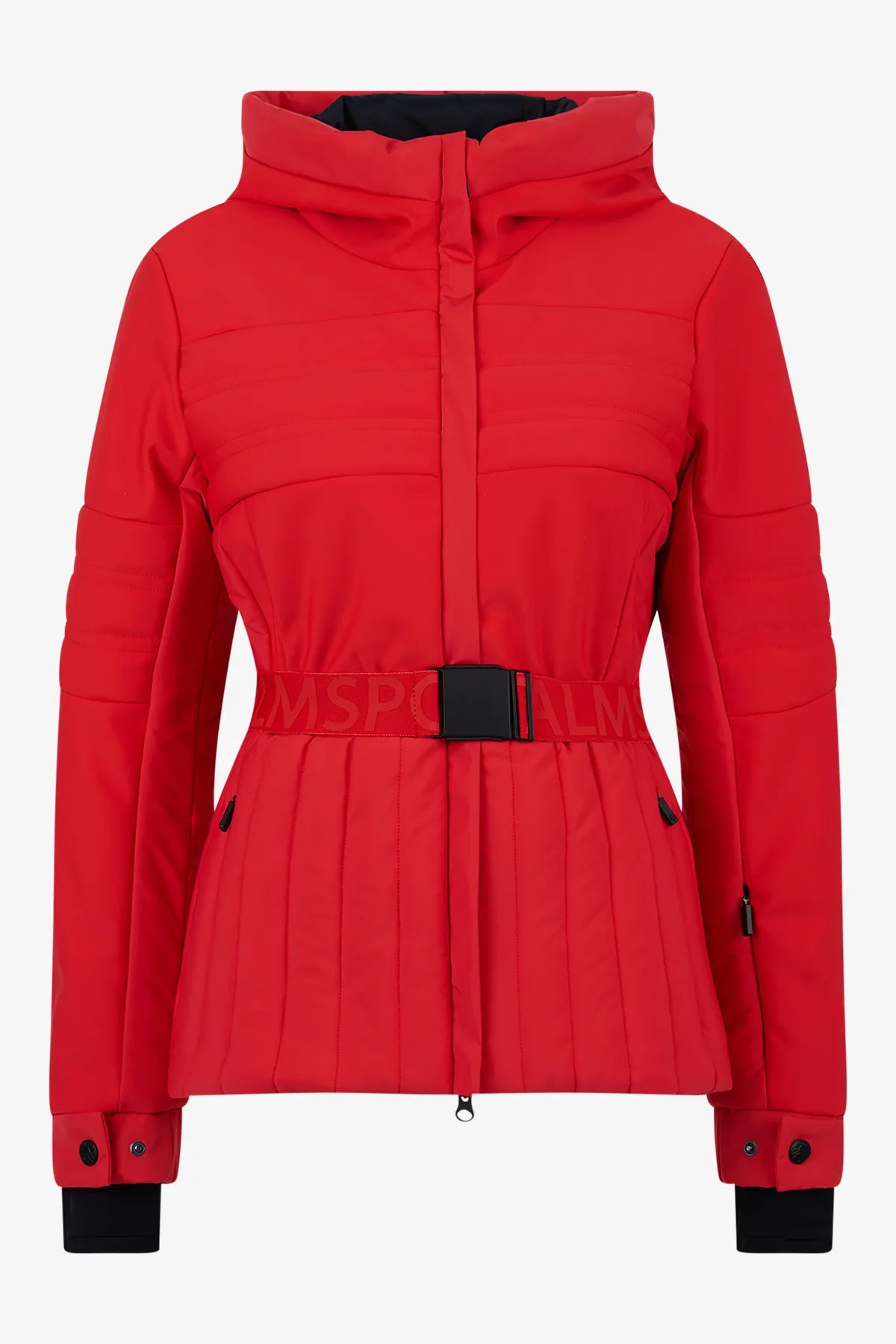 Skijacke mit femininem Gürtel 01