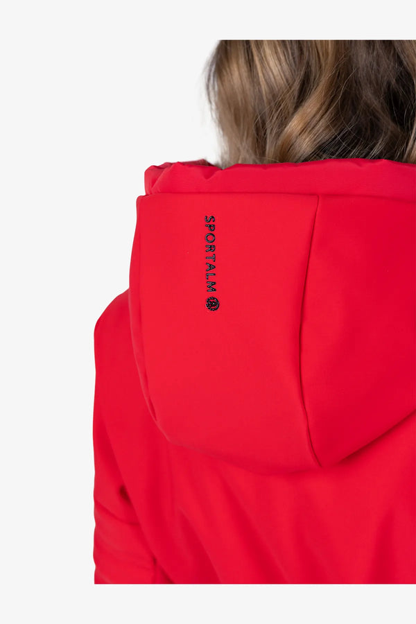 Skijacke mit femininem Gürtel 08
