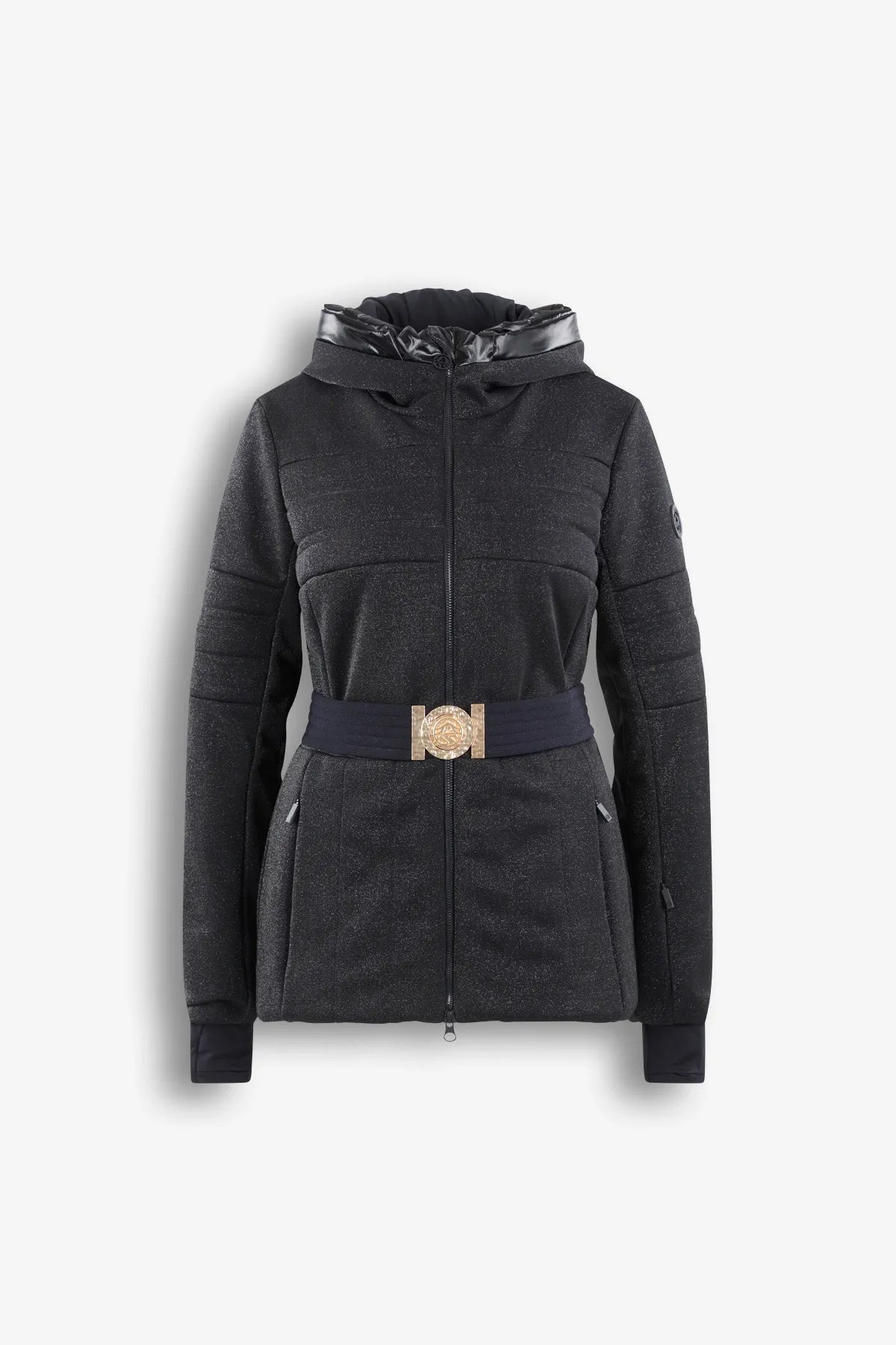 Skijacke mit Gürtel 01
