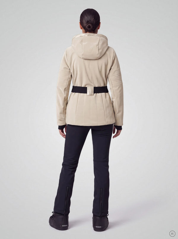 Skijacke mit Gürtel 04