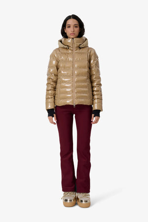 Skijacke mit Metallic-Effekt 03