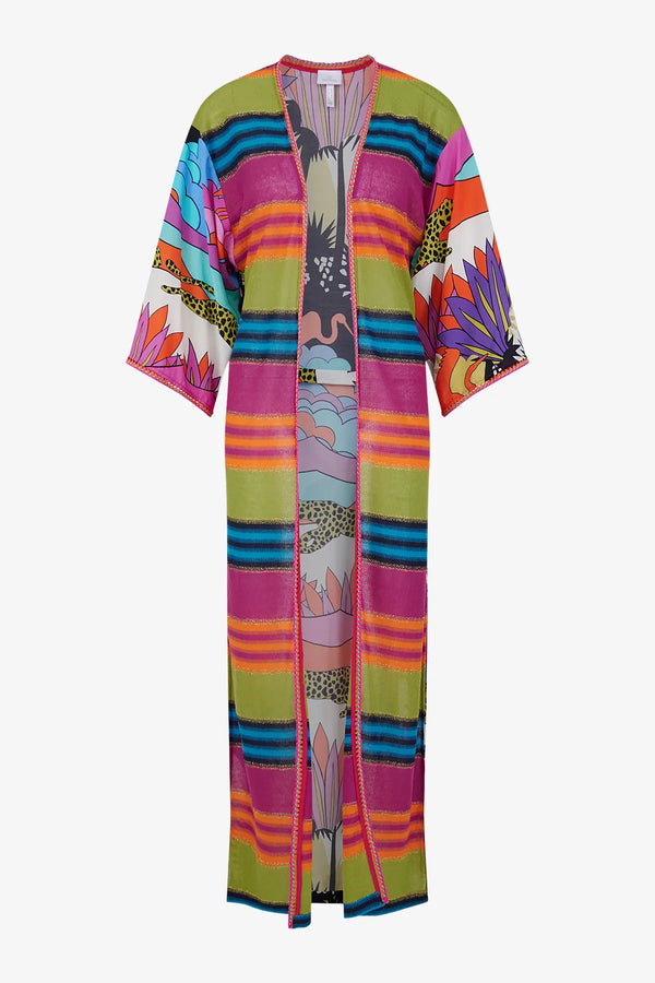 Kaftan mit verkürztem Ärmel 01
