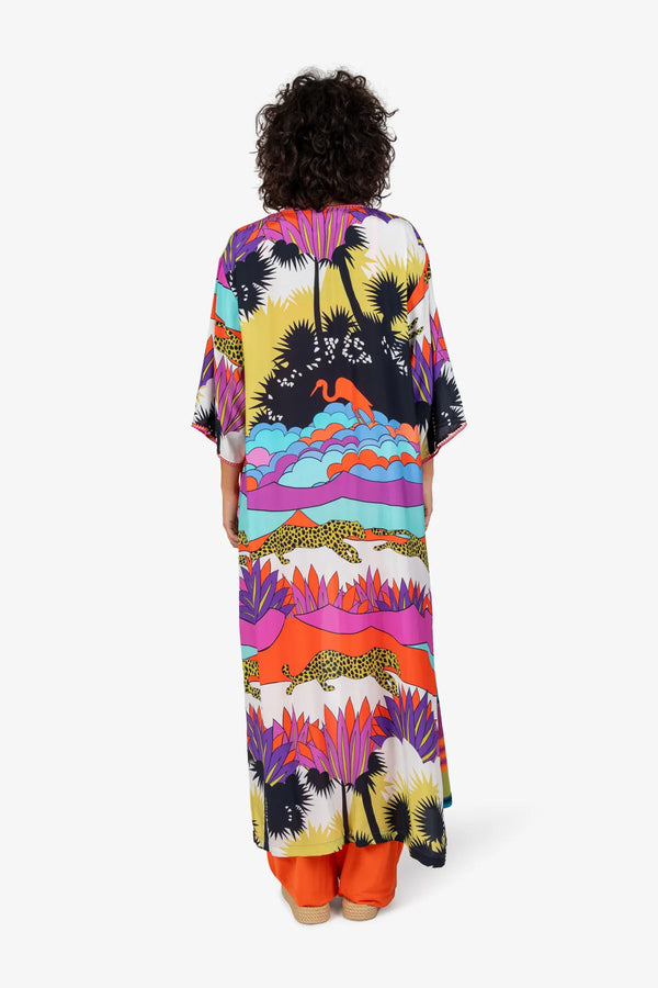 Kaftan mit verkürztem Ärmel 04