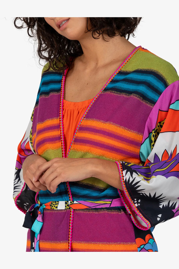 Kaftan mit verkürztem Ärmel 06