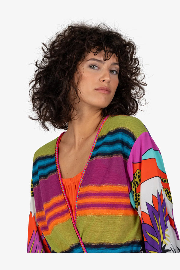 Kaftan mit verkürztem Ärmel 07