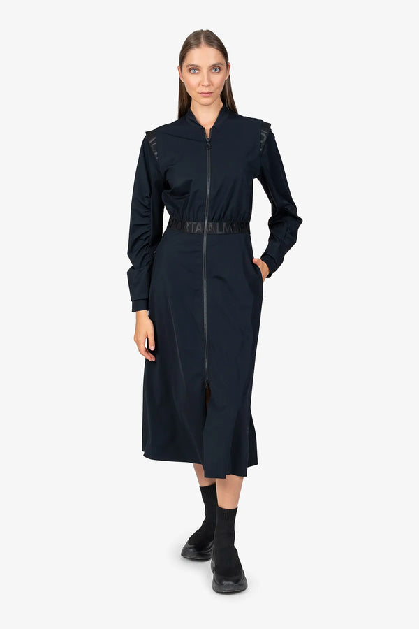 Kleid mit College-Kragen 02