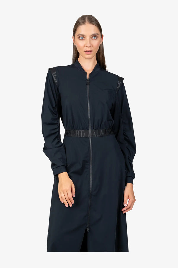 Kleid mit College-Kragen 05