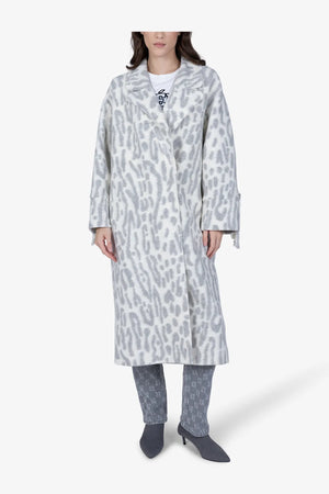 Wollmantel in Leo-Jacquard-Dessin 03