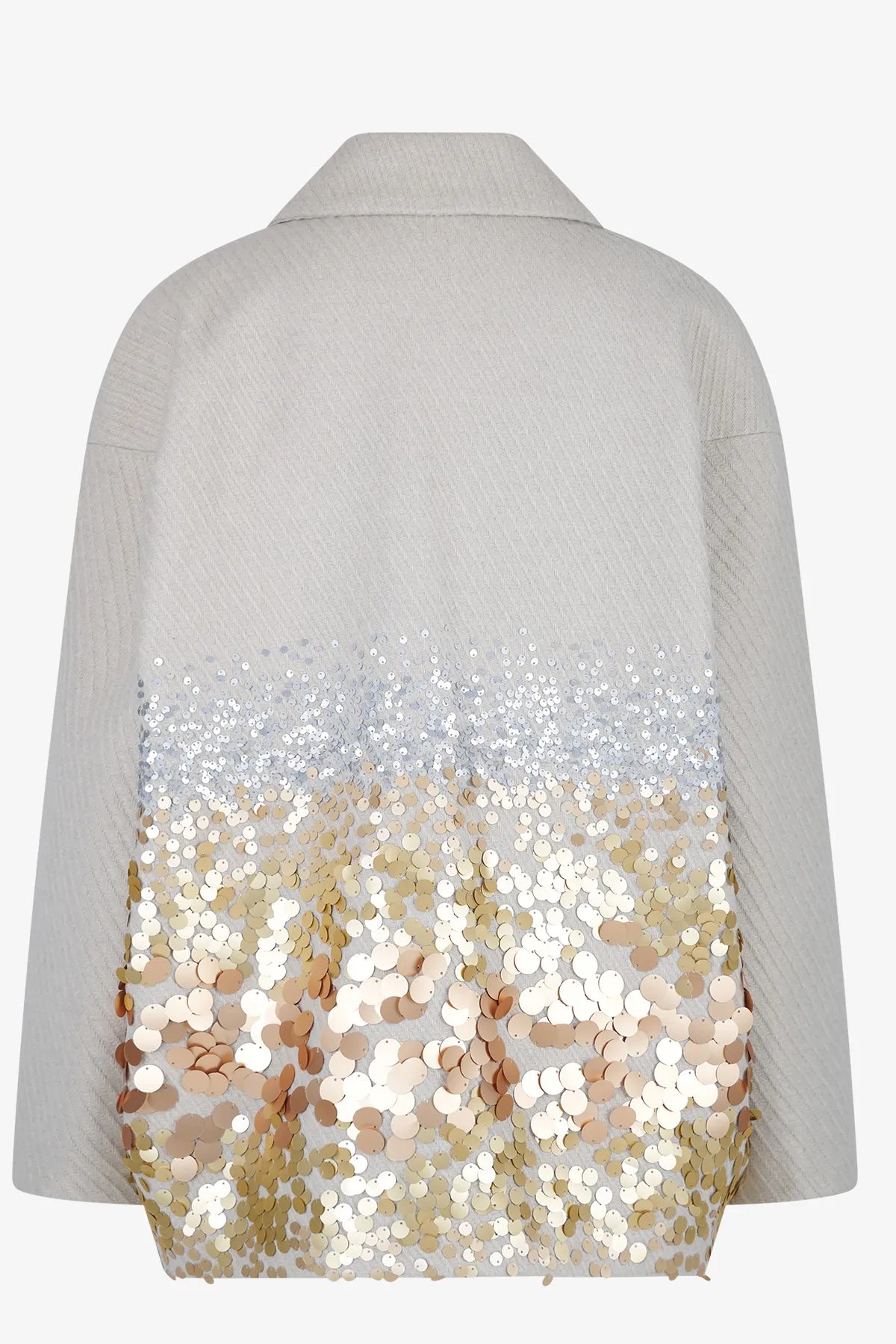 Oversized-Mantel mit Pailletten-Deko 02