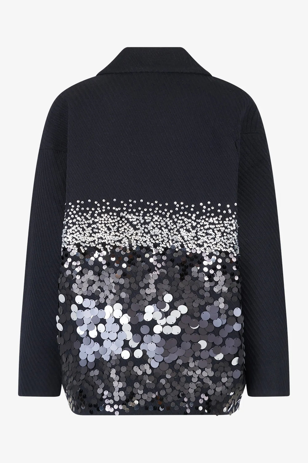 Oversized-Mantel mit Pailletten-Deko 01