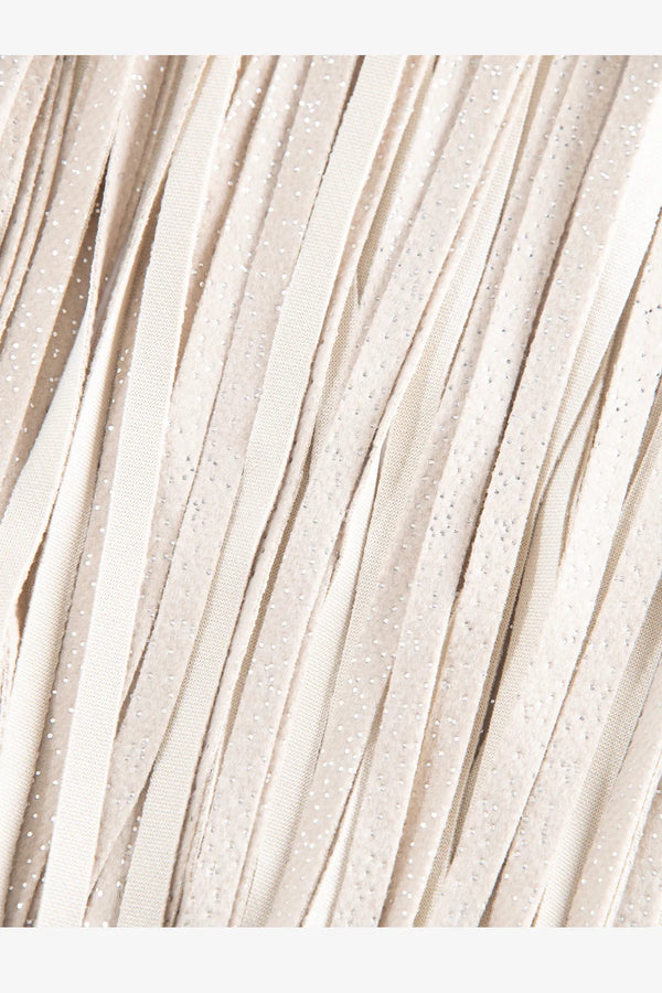 Wollmantel mit Fransendetail 06