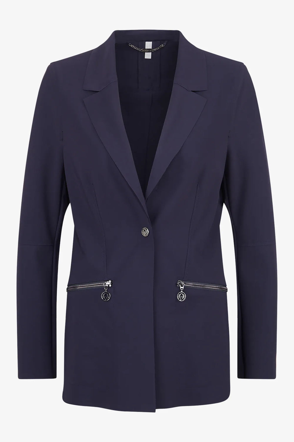 Long-Blazer mit Reverskragen 01