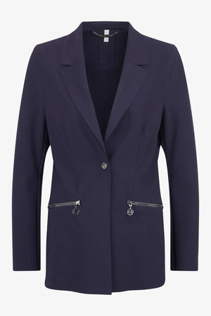 Long-Blazer mit Reverskragen 01