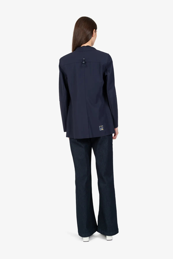 Long-Blazer mit Reverskragen 04