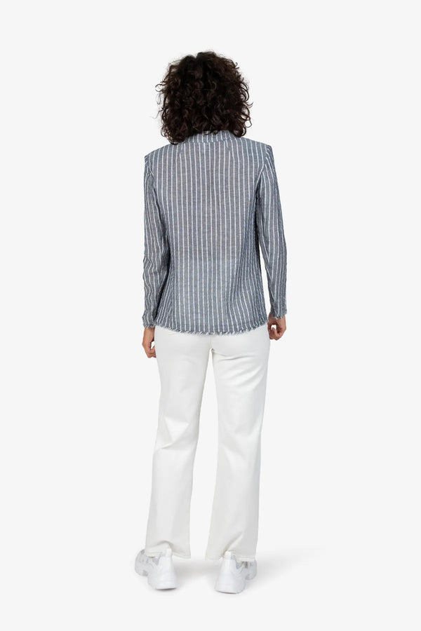 Blazer mit Reverskragen 04