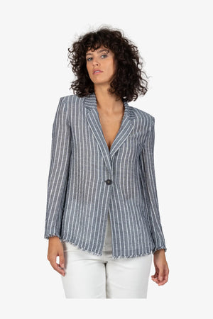 Blazer mit Reverskragen 05