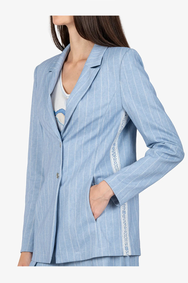 Blazer mit Reverskragen 06