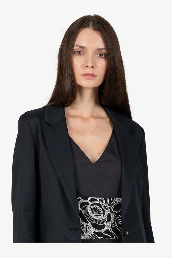 Blazer mit Reverskragen 07