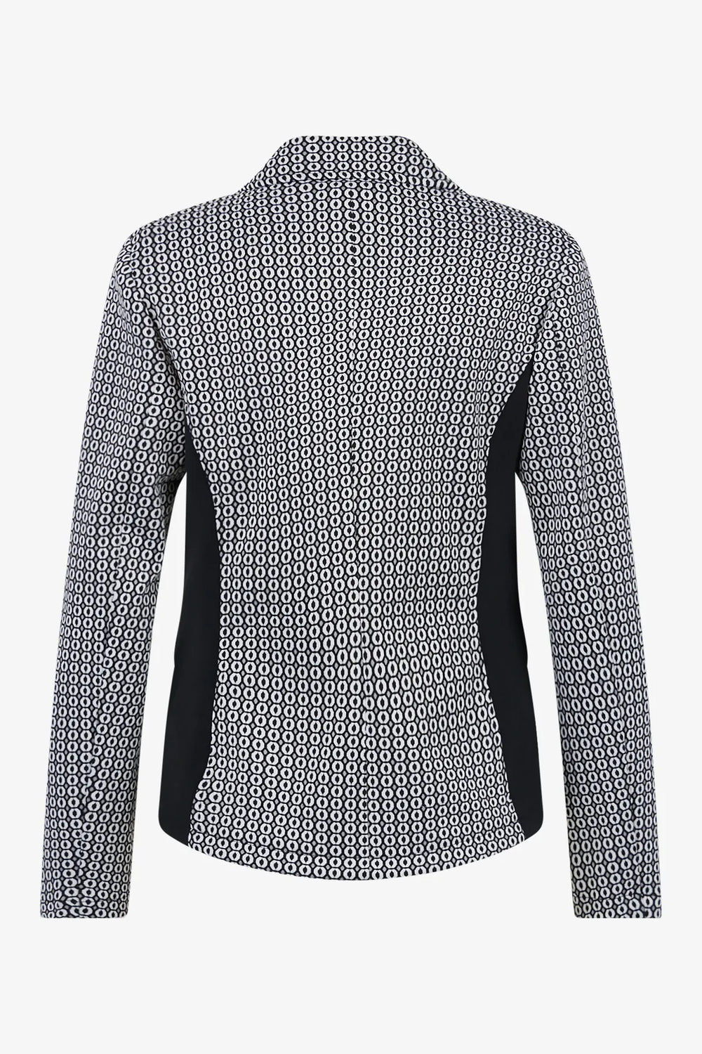 Blazer mit Jacquard-Dessin 01