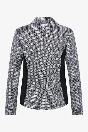 Blazer mit Jacquard-Dessin 02