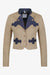 Jacke mit Stehkragen und Revers 01