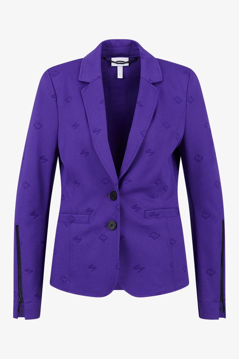 Blazer mit Monogramm-Jacquard 01