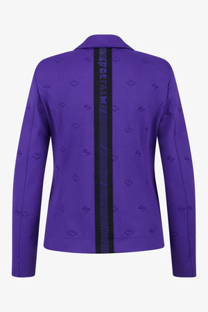 Blazer mit Monogramm-Jacquard 02